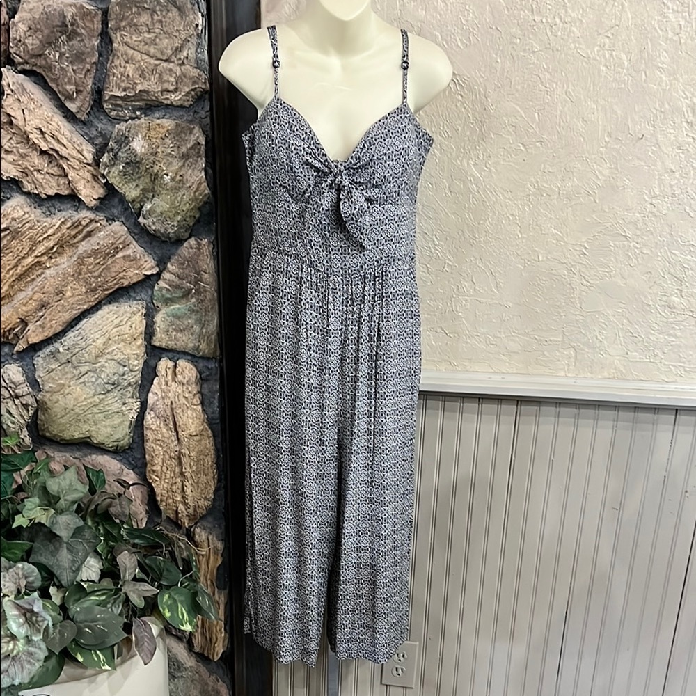 A.U.W. Black and White Patterned Top